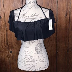 Francescas Swim Flounce Bralette Top